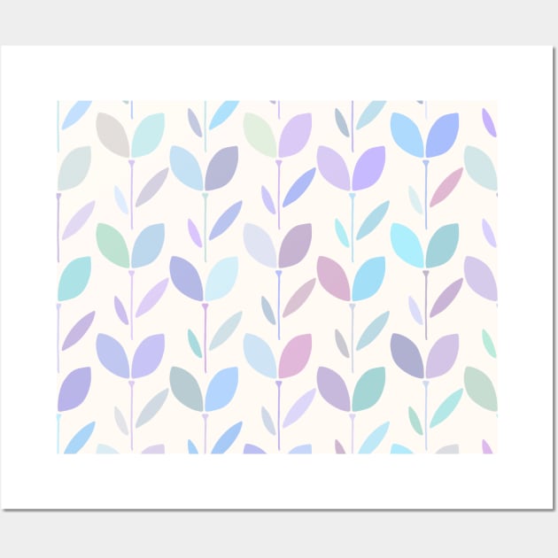 Cute Lovely Floral Pattern Wall Art by Pattern Lab 